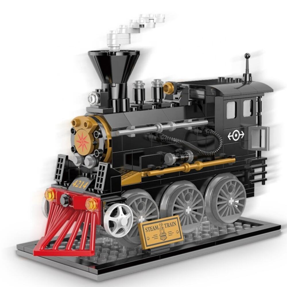 COGO 246pcs Earliest Retro Train Building Blocks  - NEW